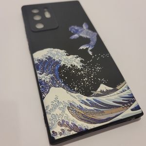 Samsung Note 20 Ultra 3D Coy Fish, black and blue